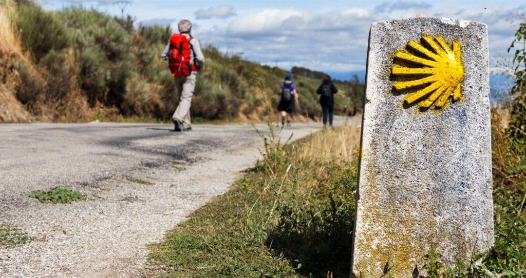 photo of Typical path-road on Camino Frances